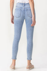 Lovervet Full Size Talia High Rise Crop Skinny Jeans - SHE BADDY© ONLINE WOMEN FASHION & CLOTHING STORE