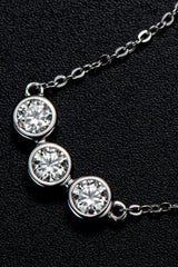 Find Your Center Moissanite Necklace - SHE BADDY© ONLINE WOMEN FASHION & CLOTHING STORE