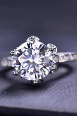 5 Carat Moissanite Heart 925 Sterling Silver Ring - SHE BADDY© ONLINE WOMEN FASHION & CLOTHING STORE