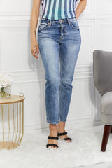 Kancan Full Size Amara High Rise Slim Straight Jeans - SHE BADDY© ONLINE WOMEN FASHION & CLOTHING STORE