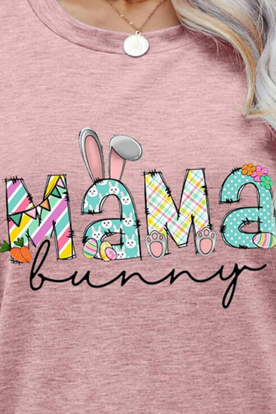 MAMA BUNNY Easter Graphic Tee - SHE BADDY© ONLINE WOMEN FASHION & CLOTHING STORE