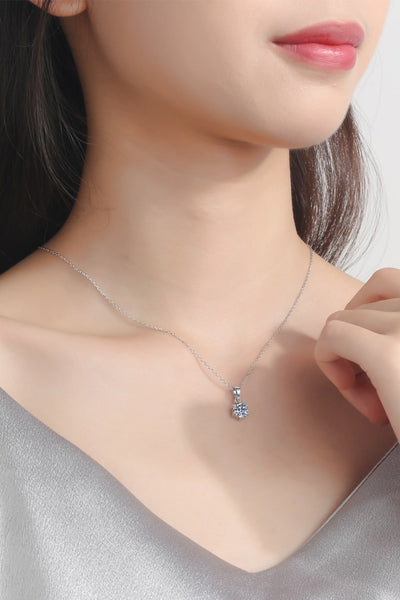 Get What You Need Moissanite Pendant Necklace - SHE BADDY© ONLINE WOMEN FASHION & CLOTHING STORE