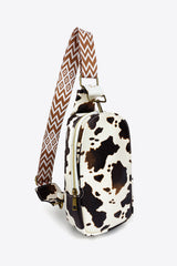 Printed PU Leather Sling Bag - SHE BADDY© ONLINE WOMEN FASHION & CLOTHING STORE