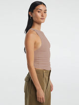 Halter Neck Ribbed Cropped Top - SHE BADDY© ONLINE WOMEN FASHION & CLOTHING STORE