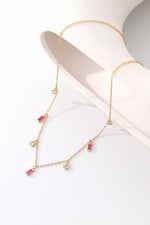 18K Gold Plated Multi-Charm Chain Necklace - SHE BADDY© ONLINE WOMEN FASHION & CLOTHING STORE