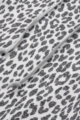 Plus Size Leopard Raglan Sleeve Hoodie - SHE BADDY© ONLINE WOMEN FASHION & CLOTHING STORE