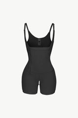 Full Size Side Zipper Under-Bust Shaping Bodysuit - SHE BADDY© ONLINE WOMEN FASHION & CLOTHING STORE
