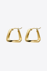 18K Gold Plated Irregular Geometric Earrings - SHE BADDY© ONLINE WOMEN FASHION & CLOTHING STORE