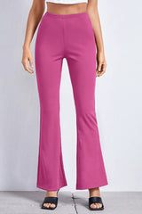 High Rise Flare Pants - SHE BADDY© ONLINE WOMEN FASHION & CLOTHING STORE