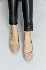 Forever Link Faux Leather Rhinestone Flats - SHE BADDY© ONLINE WOMEN FASHION & CLOTHING STORE