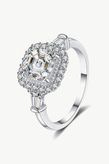 So Much Shine 2 Carat Moissanite Sterling Silver Ring - SHE BADDY© ONLINE WOMEN FASHION & CLOTHING STORE