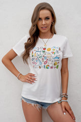 Vacation Graphics T-Shirt - SHE BADDY© ONLINE WOMEN FASHION & CLOTHING STORE