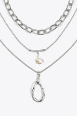 Want To Know You Better Triple-Layered Necklace - SHE BADDY© ONLINE WOMEN FASHION & CLOTHING STORE