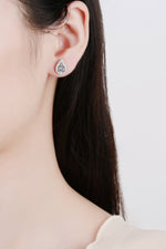 Moissanite Teardrop Stud Earrings - SHE BADDY© ONLINE WOMEN FASHION & CLOTHING STORE
