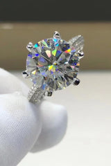 5 Carat  Moissanite 6-Prong Ring - SHE BADDY© ONLINE WOMEN FASHION & CLOTHING STORE