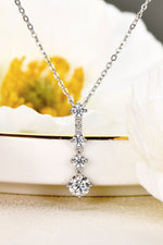 Keep You There Multi-Moissanite Pendant Necklace - SHE BADDY© ONLINE WOMEN FASHION & CLOTHING STORE