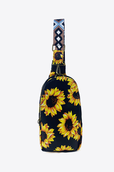 Printed PU Leather Sling Bag - SHE BADDY© ONLINE WOMEN FASHION & CLOTHING STORE