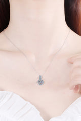 Build You Up Moissanite Round Pendant Chain Necklace - SHE BADDY© ONLINE WOMEN FASHION & CLOTHING STORE