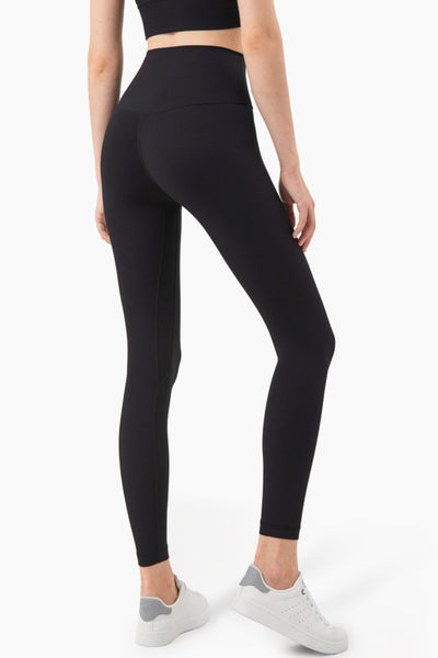 Feel Like Skin High-Rise Ankle Leggings - SHE BADDY© ONLINE WOMEN FASHION & CLOTHING STORE