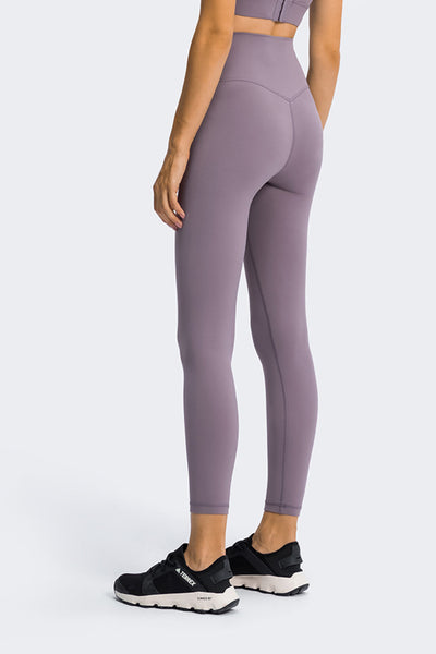 High Rise Ankle Length Yoga Leggings - SHE BADDY© ONLINE WOMEN FASHION & CLOTHING STORE