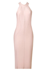 Mock Neck Seam Detail Dress - SHE BADDY© ONLINE WOMEN FASHION & CLOTHING STORE