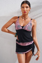 Leopard Plunge Two-Piece Swimsuit - SHE BADDY© ONLINE WOMEN FASHION & CLOTHING STORE