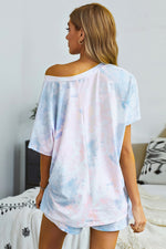 Twist Tie Dye Lounge Set - SHE BADDY© ONLINE WOMEN FASHION & CLOTHING STORE