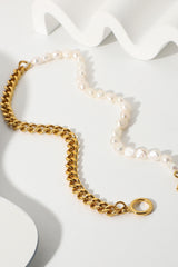 Dream Life Pearl Chunky Chain Necklace - SHE BADDY© ONLINE WOMEN FASHION & CLOTHING STORE