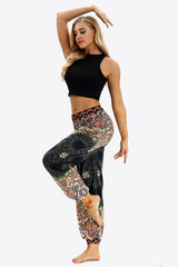 Makes Me Wonder Printed Pants - SHE BADDY© ONLINE WOMEN FASHION & CLOTHING STORE