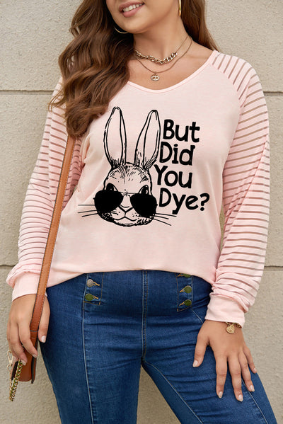 Plus Size BUT DID YOU DYE Graphic Easter Tee - SHE BADDY© ONLINE WOMEN FASHION & CLOTHING STORE