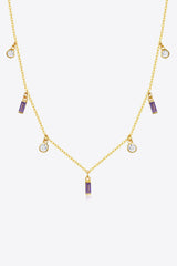 18K Gold Plated Multi-Charm Chain Necklace - SHE BADDY© ONLINE WOMEN FASHION & CLOTHING STORE