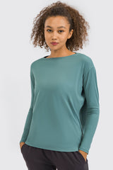 Loose Fit Active Top - SHE BADDY© ONLINE WOMEN FASHION & CLOTHING STORE