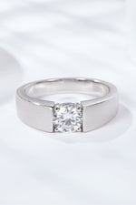925 Sterling Silver I Carat Moissanite Ring - SHE BADDY© ONLINE WOMEN FASHION & CLOTHING STORE