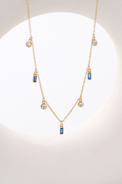 18K Gold Plated Multi-Charm Chain Necklace - SHE BADDY© ONLINE WOMEN FASHION & CLOTHING STORE