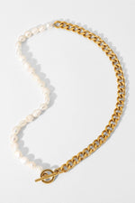 Dream Life Pearl Chunky Chain Necklace - SHE BADDY© ONLINE WOMEN FASHION & CLOTHING STORE