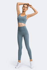 High Rise Ankle Length Yoga Leggings - SHE BADDY© ONLINE WOMEN FASHION & CLOTHING STORE