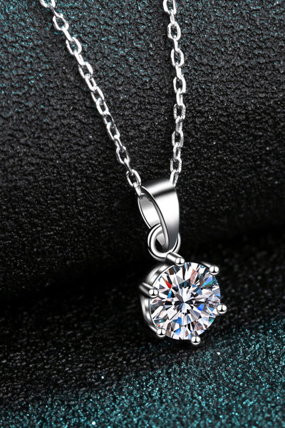Get What You Need Moissanite Pendant Necklace - SHE BADDY© ONLINE WOMEN FASHION & CLOTHING STORE
