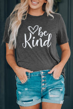 Be Kind Graphic T-Shirt - SHE BADDY© ONLINE WOMEN FASHION & CLOTHING STORE