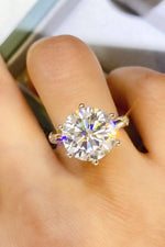 5 Carat Moissanite 6-Prong Ring - SHE BADDY© ONLINE WOMEN FASHION & CLOTHING STORE