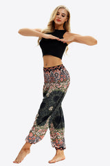 Makes Me Wonder Printed Pants - SHE BADDY© ONLINE WOMEN FASHION & CLOTHING STORE