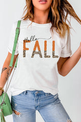 HELLO FALL Graphic Tee - SHE BADDY© ONLINE WOMEN FASHION & CLOTHING STORE