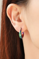 Darling Heart Multicolored Huggie Earrings - SHE BADDY© ONLINE WOMEN FASHION & CLOTHING STORE