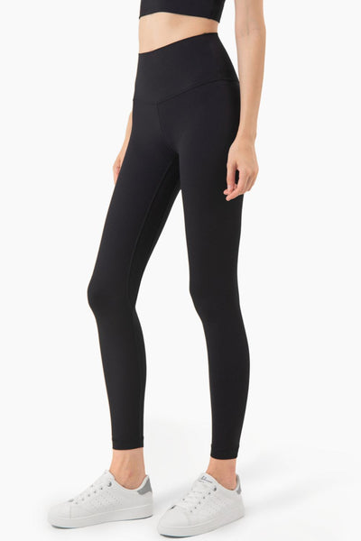 Feel Like Skin High-Rise Ankle Leggings - SHE BADDY© ONLINE WOMEN FASHION & CLOTHING STORE