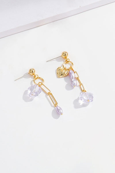 Center Of Attention Drop Earrings - SHE BADDY© ONLINE WOMEN FASHION & CLOTHING STORE