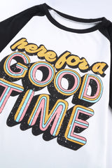 HERE FOR A GOOD TIME Tee Shirt - SHE BADDY© ONLINE WOMEN FASHION & CLOTHING STORE