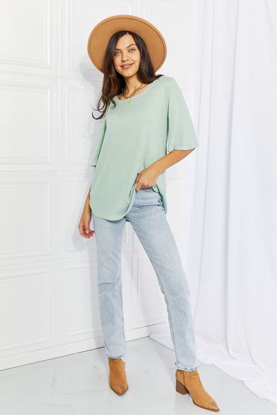 BOMBOM Honeysuckle Flare Sleeve Tunic - SHE BADDY© ONLINE WOMEN FASHION & CLOTHING STORE