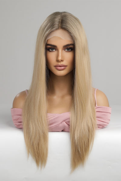 13*2" Lace Front Wigs Synthetic Long Straight 24'' 150% Density - SHE BADDY© ONLINE WOMEN FASHION & CLOTHING STORE