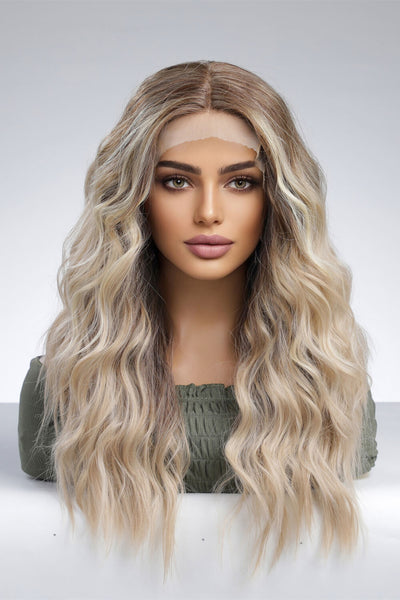 13*2" Lace Front Wigs Synthetic Long Wave 24'' 150% Density - SHE BADDY© ONLINE WOMEN FASHION & CLOTHING STORE
