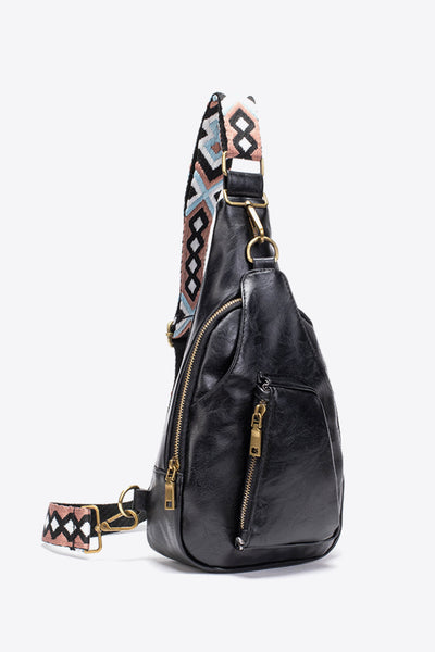 All The Feels PU Leather Sling Bag - SHE BADDY© ONLINE WOMEN FASHION & CLOTHING STORE