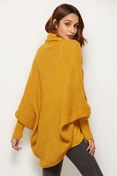 Open Front Dolman Sleeve Longline Cardigan - SHE BADDY© ONLINE WOMEN FASHION & CLOTHING STORE